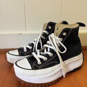 Converse run star hike Sneakers womens 6.5 fits 7